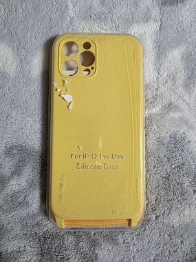 Blaspins Crossbody Case for iPhone 12 Pro Max - Yellow